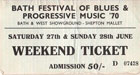 1970-06-28 Weekend Ticket