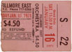1971-01-16 Late Show Ticket