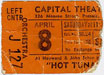 1972-04-08 Late Show Ticket