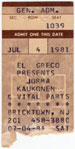1981-07-04 Ticket