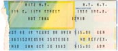 1983-10-30 Late Ticket
