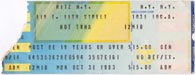 1983-10-31 Late Ticket