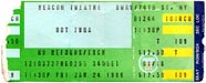 1986-01-24 Late Show Ticket