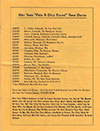 1990 Fall Tour Handbill from Tuna Times Fishue #5
