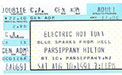 1991-08-10 Ticket  Early Show