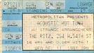 1991-12-11 Day of Show Ticket