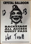 1997-12-13 Backstage Pass