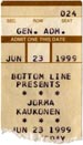 1999-06-23 Ticket Late Show