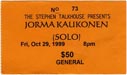 1999-10-29 Ticket