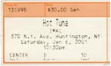 2001-01-06 Ticket Late Show