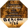 2003-11-26 Backstage Pass