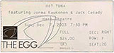 2003-12-07 Ticket