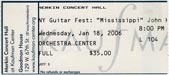 2006-01-18 Ticket
