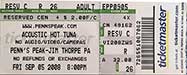 2008-09-05 Ticket