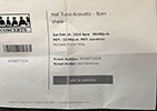 2024-02-10 Late show ticket