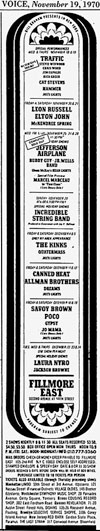1970-11-19 Issue of Village Voice