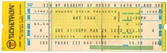 1973-03-24 Late Show Ticket