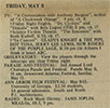 Great Speckled Bird, May 14, 1973
