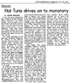 Review from The Concordiensis, October 29, 1975