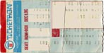 1976-11-27 Late Show Ticket