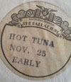 1977-11-25 Backstage Pass Early Show