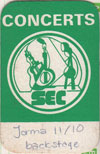 1978-11-10 Backstage Pass