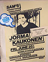 1982-06-25 Handbill & Ticket