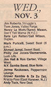 1982-11-03 ad Aquarian Issue # 442 Oct 27, 1982