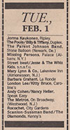 1983-02-01 ad Aquarian Issue # 456 Feb 2, 1983