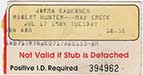 1978-12-02 Ticket Balcony