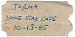 1985-10-13 Ticket
