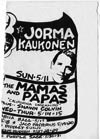 1986-05-11 Handbill