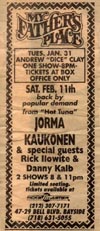 1995-02-11 Handbill