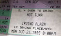 1995-08-21 Ticket
