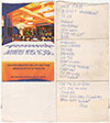 1997-08-31 handwritten setlist