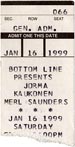 1999-01-16 Ticket