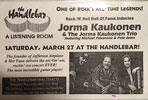 1999-03-27 Handbill