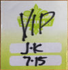 1999-07-15 Backstage Pass