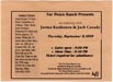 1999-09-09 Ticket