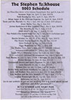 2003-05-08 Handbill