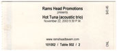 2003-11-22 Late Ticket