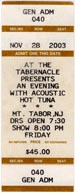 2003-11-28 Ticket