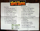 2009-08-20 Setlist