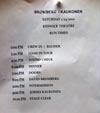 2010-01-23 Stage Times