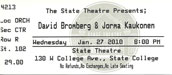 2010-01-27 ticket
