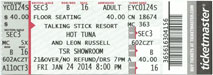 2014-01-24 Ticket