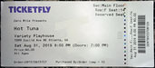 2019-08-31 Ticket